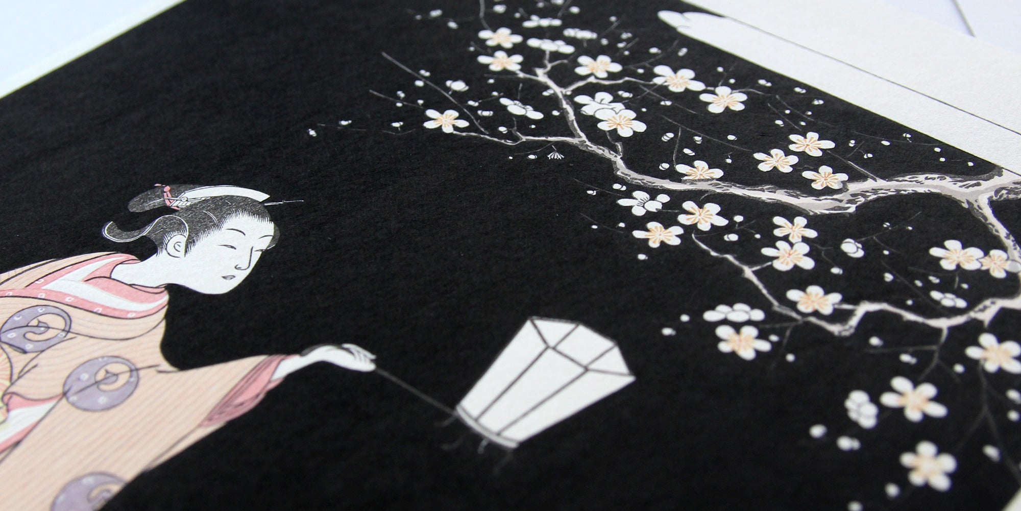 梅・桃を描いた浮世絵