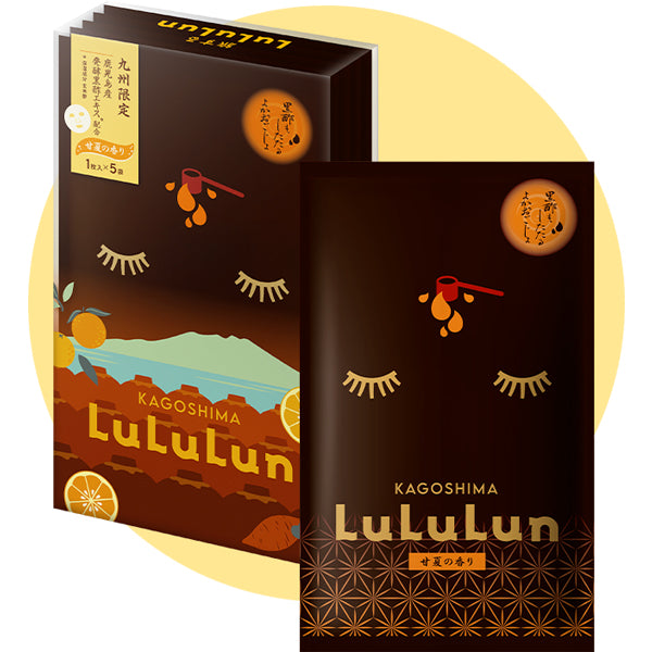 九州限定】Kagoshima LuLuLun（甘夏の香り） 1枚入×5袋 – 鹿児島の焼酎