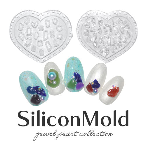 ジェルネイル＆レジンに 超立体シリコンモールド 自分で作るライン