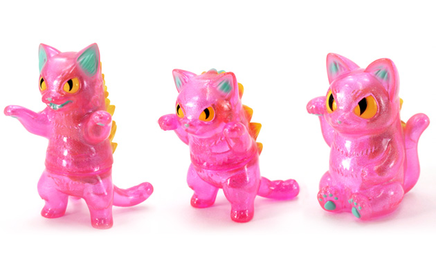 2015年11月14日に小夏屋のベリーソーダのネゴラ、ミゴラ、招きネゴラ