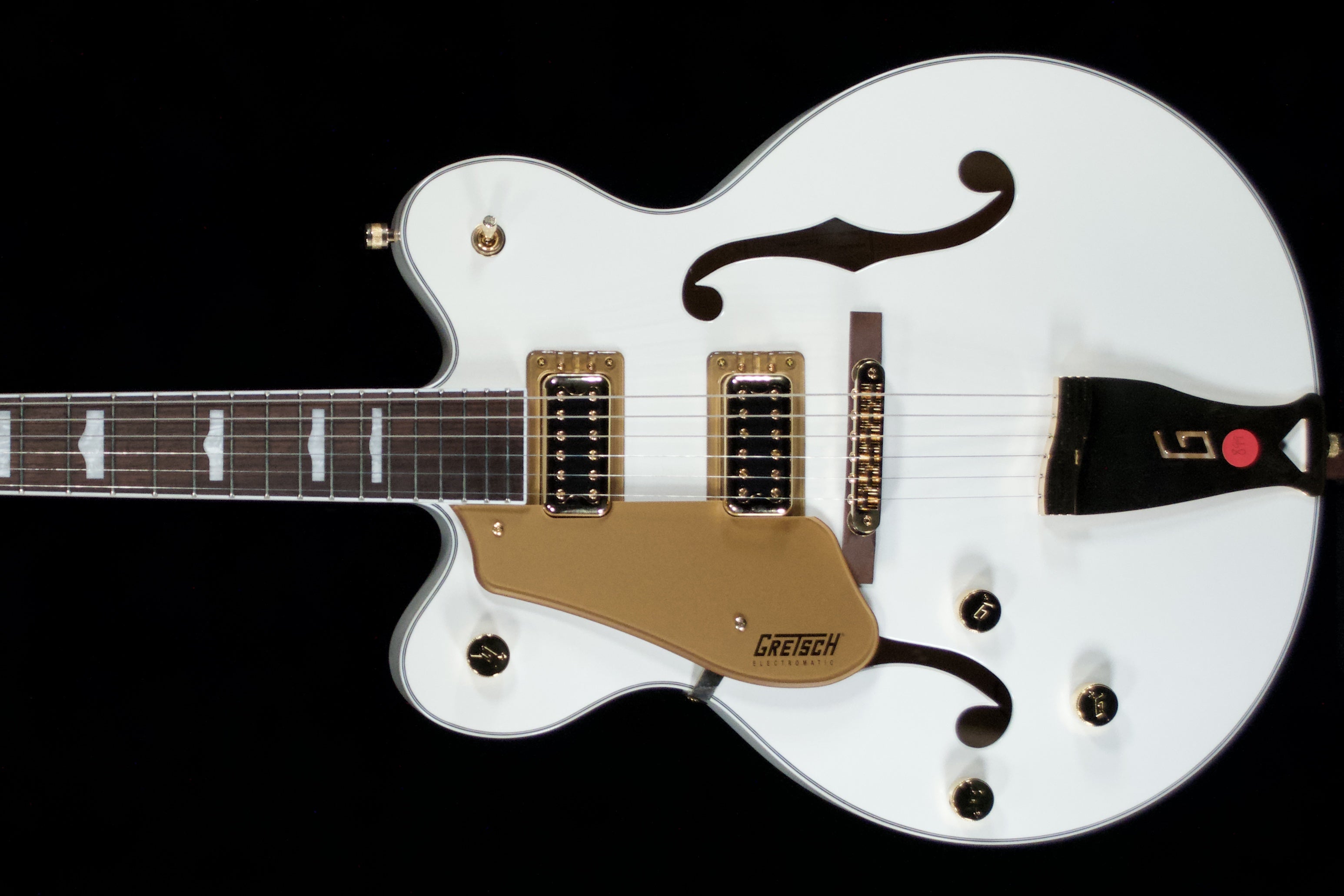 ✓ Gretsch White G5422GLH Left-handed Electromatic® Guitar