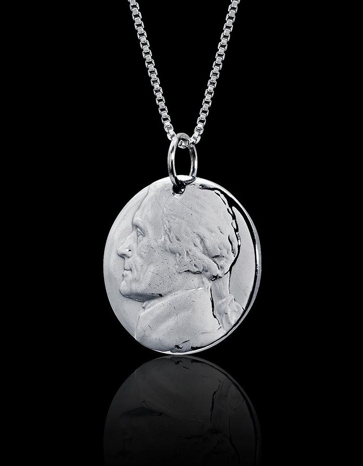 Cropped Nickel Necklace