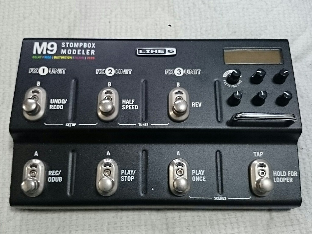 LINE6 (ライン6) のマルチエフェクターM9 Stompbox Modeler