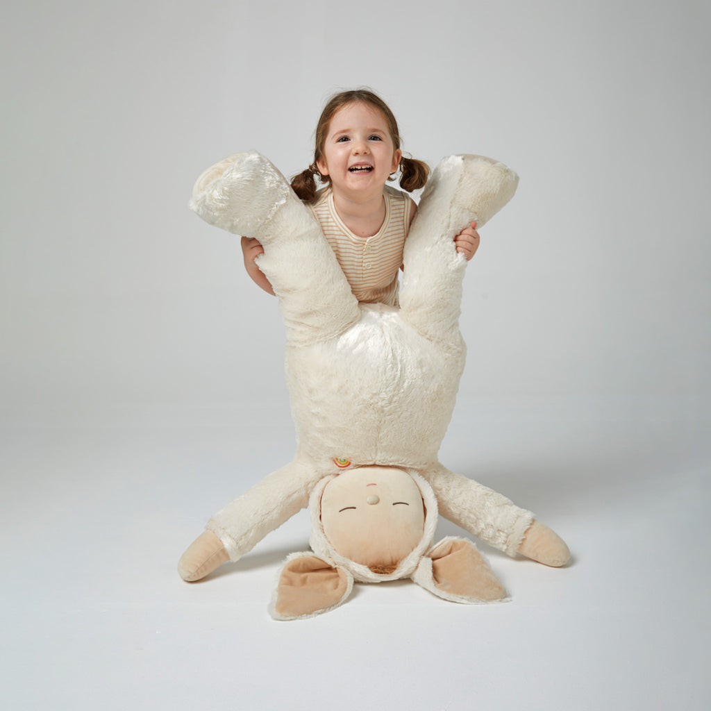Giant Cozy Dinkum - Bunny Moppet – Olli Ella USA
