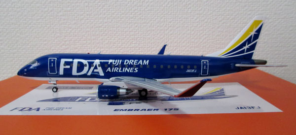 1/200 JC Wings FDA EMBRAER 175 JA13FJ