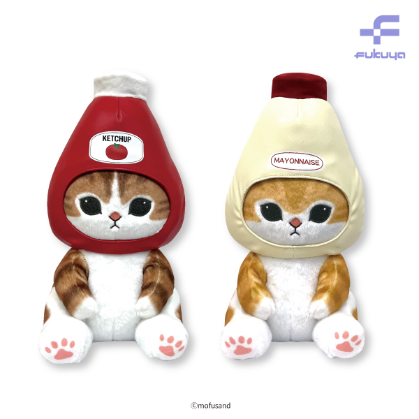 mofusand 調味料にゃんBIGぬいぐるみ｜タイトーの11月のおすすめプライズ