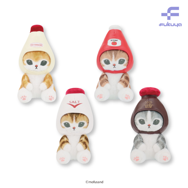 mofusand 調味料にゃんぬいぐるみ｜タイトーの11月のおすすめプライズ