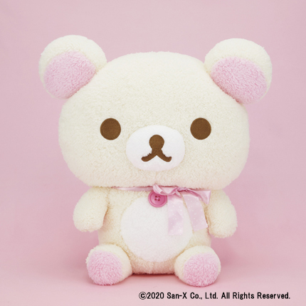 リラックマ パジャマパーティーおすわりリボンぬいぐるみXLプレミアム