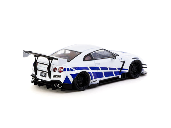 Tarmac Works 1/43 Liberty Walk LB-WORKS NISSAN GT-R R35 type 2 White -