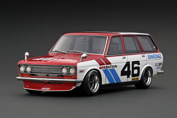 Ignition Model X Tarmac Works 1/18 Datsun Bluebird (510) Wagon BRE - C