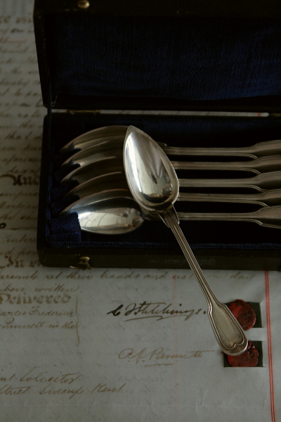 アンティークシルバースプーン クリストフル christofle フランス