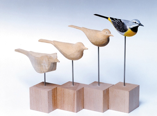 バードカービングカタログ _ 筆字と木彫りの工房