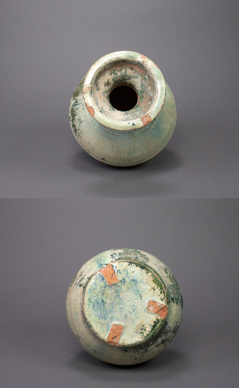 古美術 吉戸 - 漢緑釉小壷 | 古美術品専門サイト fufufufu.com