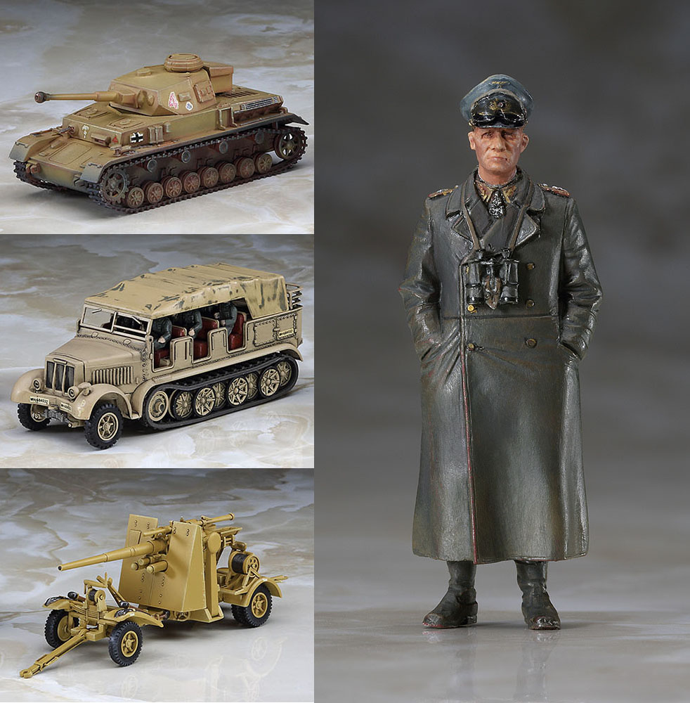 IV号戦車F2型 & 8tハーフトラック & 88mm対空砲 “ロンメルアフリカ軍団