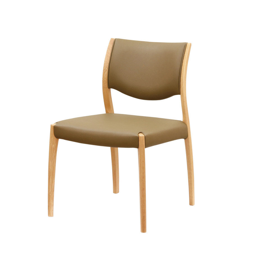 浜本工芸 ダイニングチェア「DC-5400・5404・5408」ナラ材 木部全3色