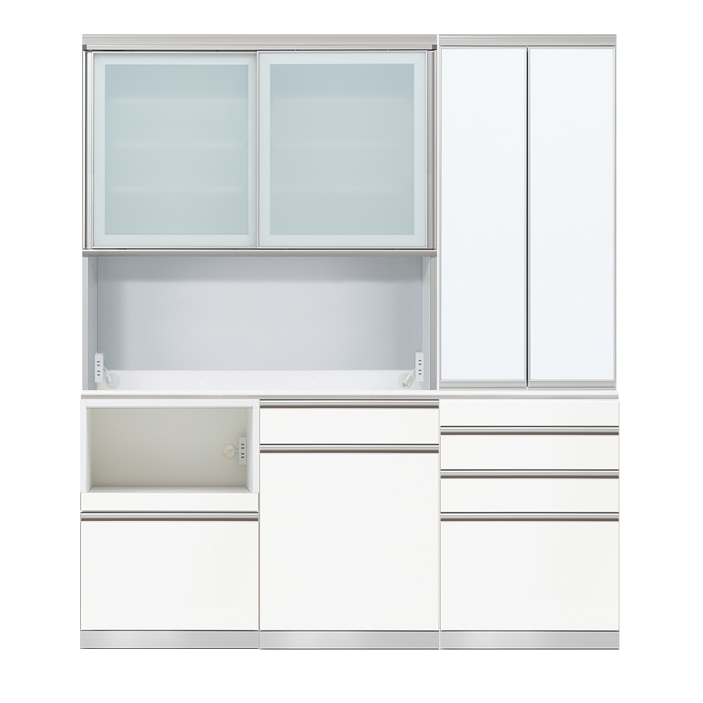 AYANO（綾野製作所）キッチンボード「クラスト」幅180cm 奥行45cm 高さ