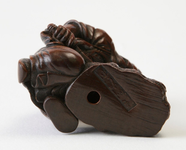 忠利 鐘鬼根付 - 古美術 鐘ヶ江 - Collections -