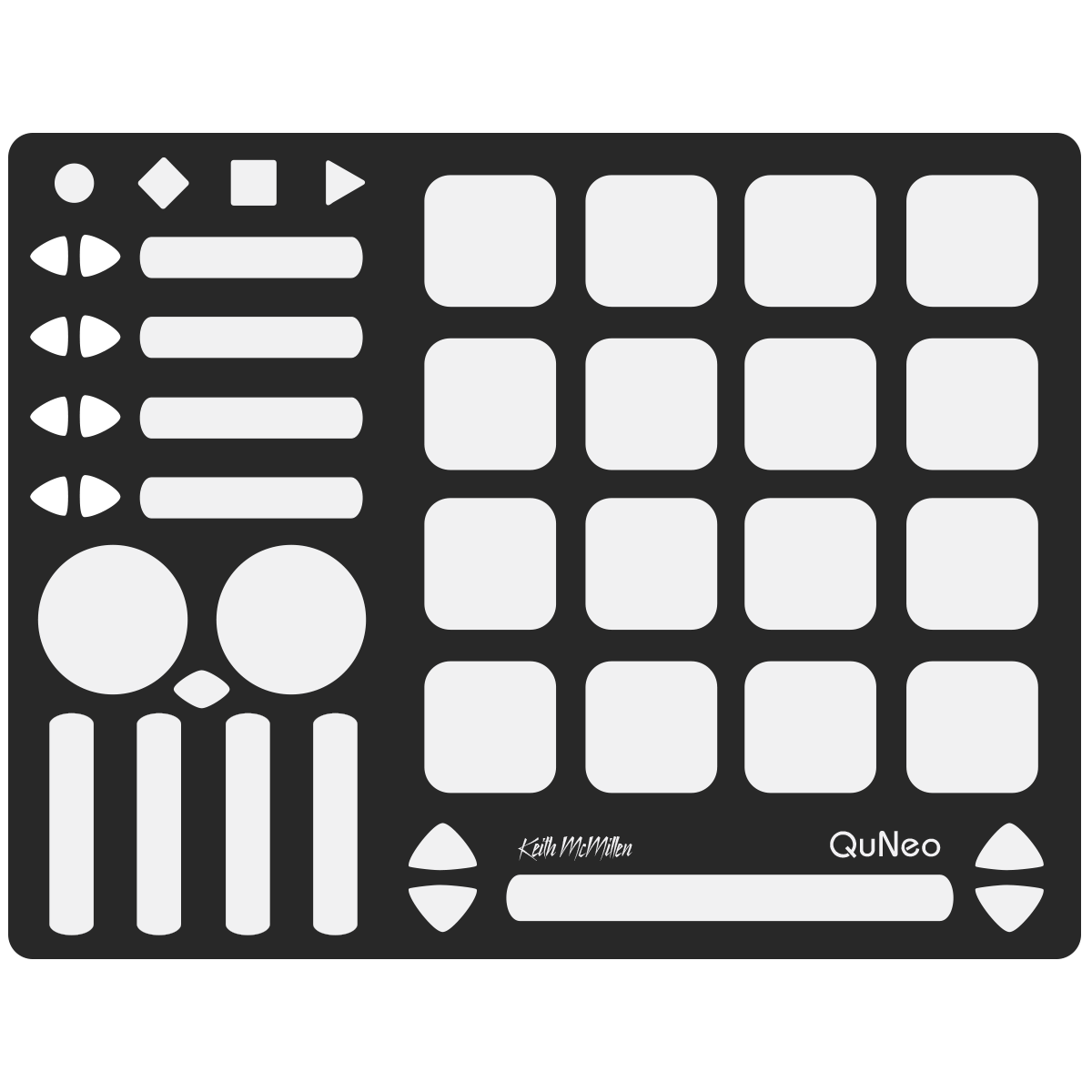 QuNeo USB MIDI Drum Pad Controller for Music Production | Keith