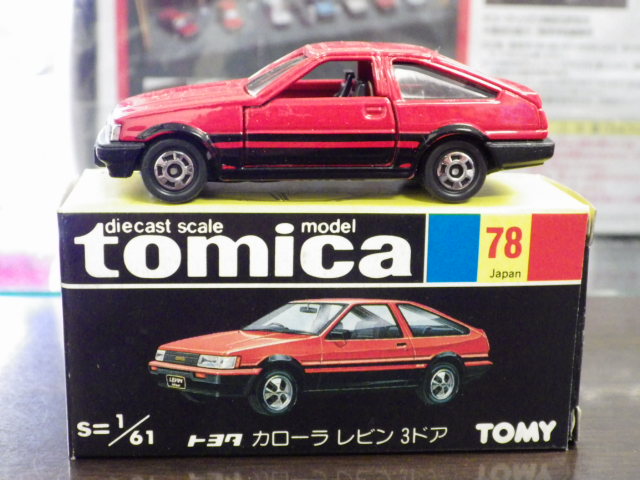 ミニカーショップグローバル - トミカ 78 トヨタ カローラ レビン