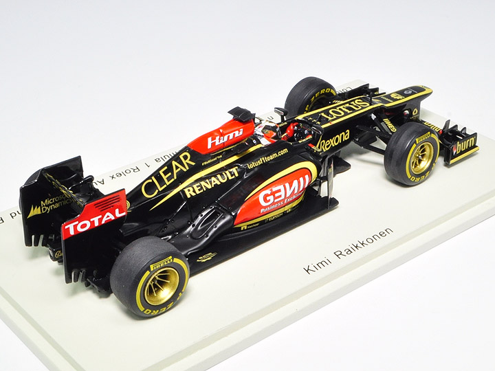 Spark/スパーク】1/43 Lotus E21 #7 2013 Kimi Raikkonen - ミニカー