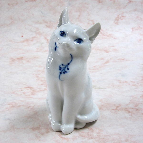 猫のブロンズ像：Jolie Chat