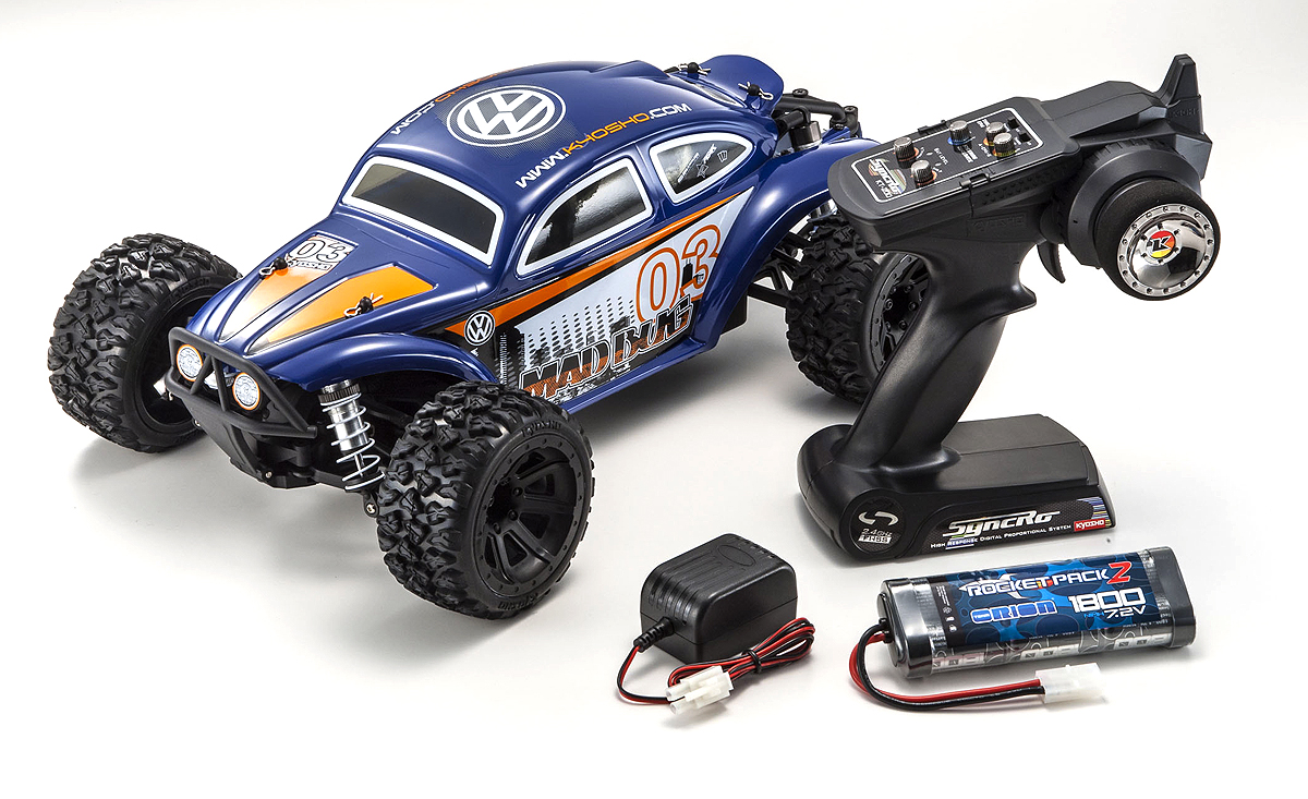 Kyosho Mad Bug VE 1/10 EP 4WD Truck ReadySet | RC Soup