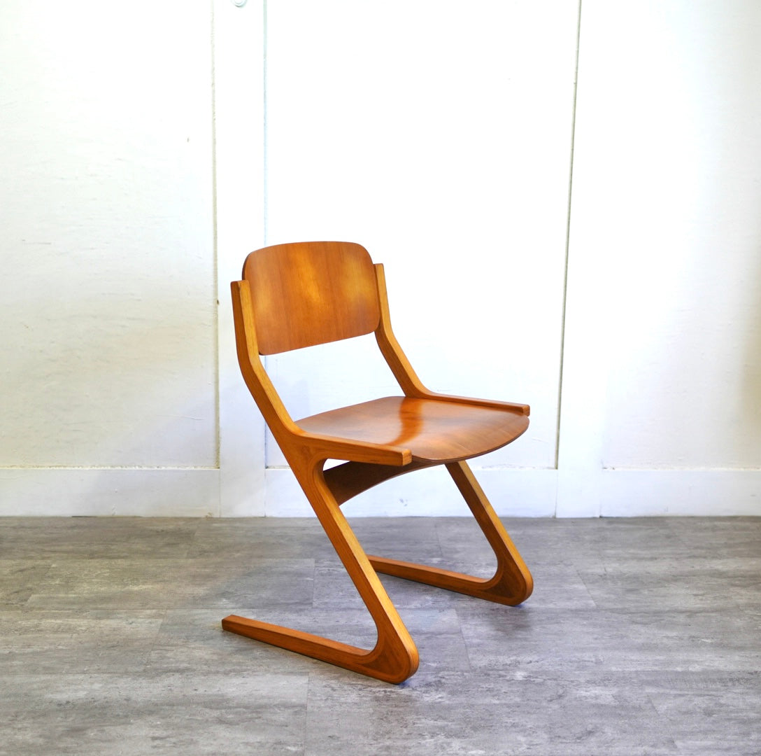 天童木工 HFシリーズ Zチェア ヴィンテージ オーク材 希少 中古 剣持勇