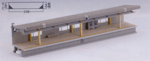 鉄道模型専門店 【近郊形対向式ホーム （ストラクチャー） 】Nゲージ
