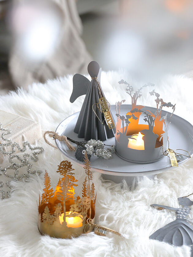 Walther&Co.キャンドルホルダーCHRISTMAS ROSE