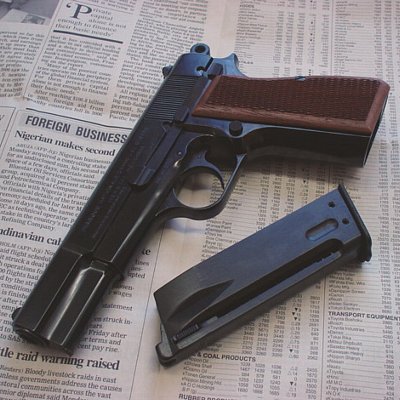 BROWNING HI-POWER M1935 Steel Finish(ブローニング ハイパワー M1935
