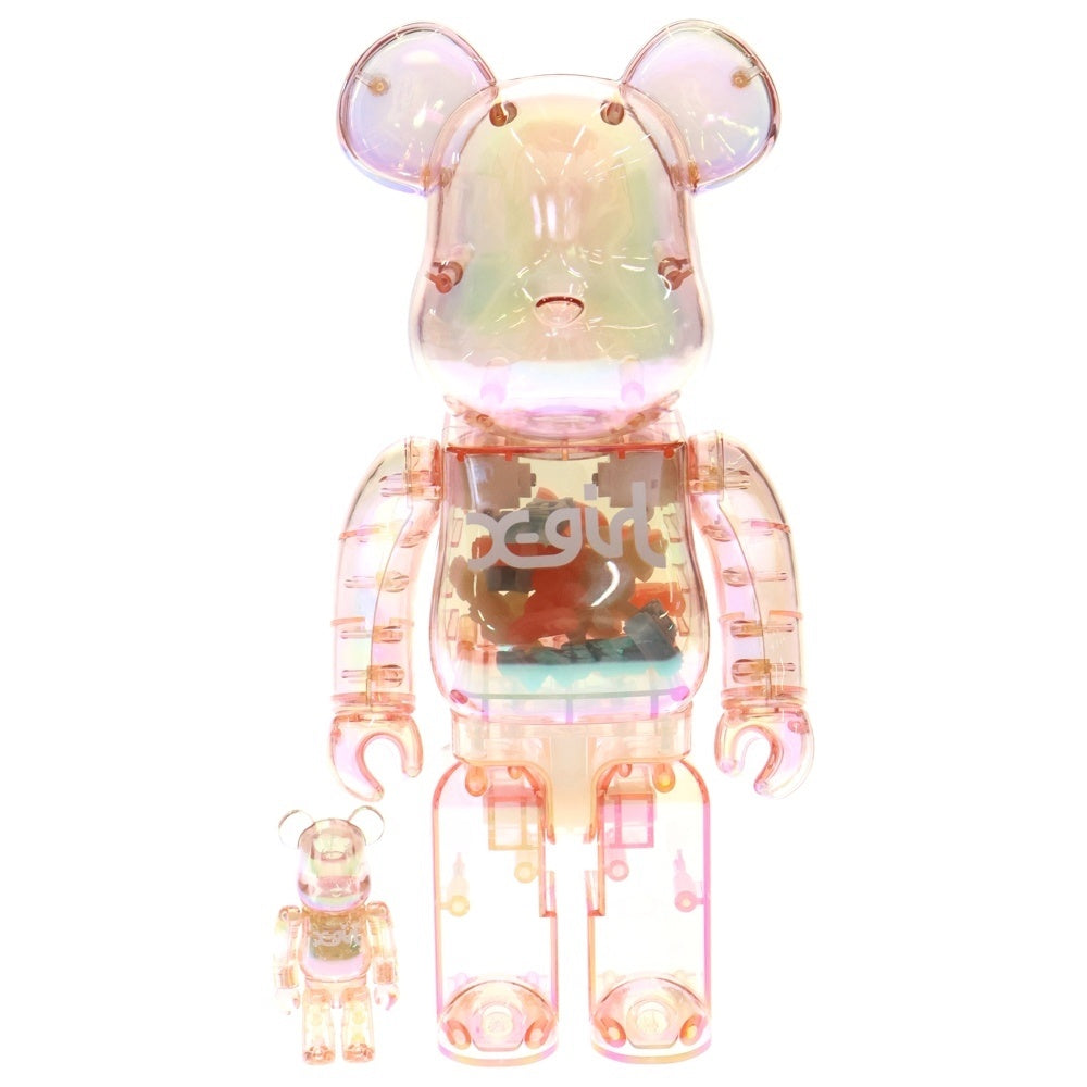 MEDICOM TOY(メディコムトイ) BE@RBRICK X-girl 2020 100% & 400% PINK