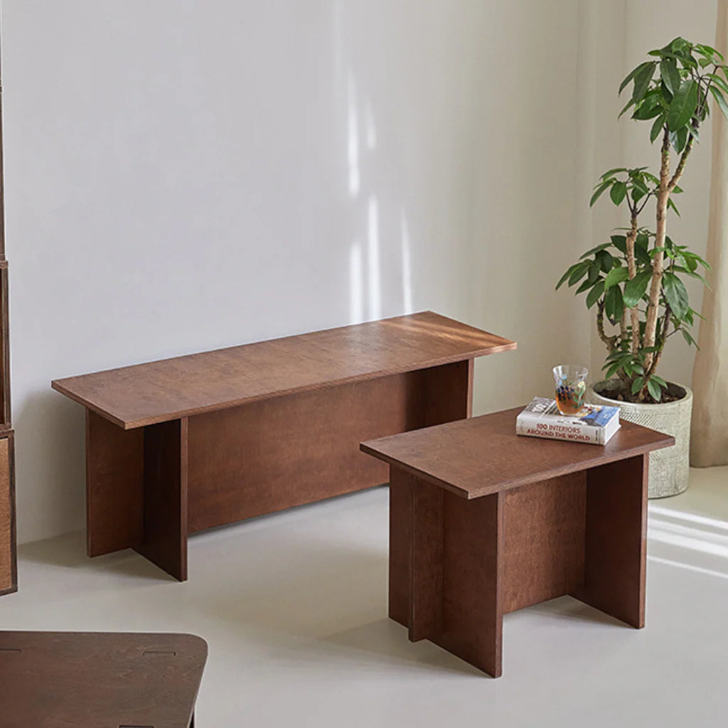 ヴィンテージ風×モダン｜クラシックブロックショートテーブル – 6JOHAN