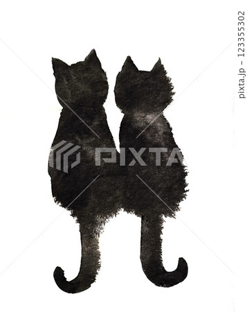 猫の背中の写真素材 - PIXTA