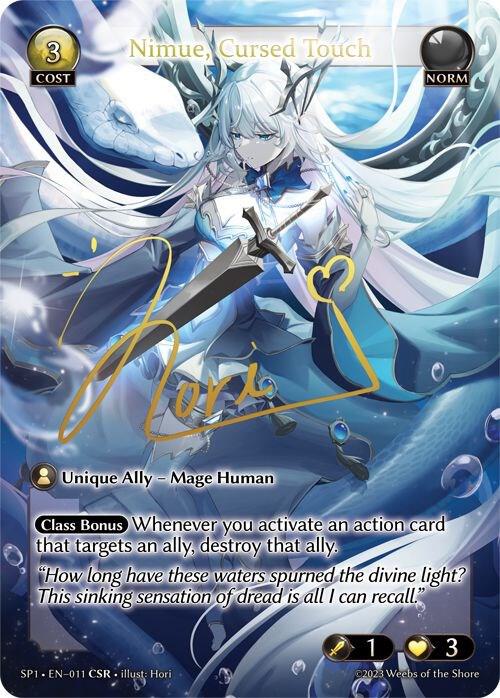 Nimue, Cursed Touch (CSR) - Supporter Pack 1 - Grand Archive TCG