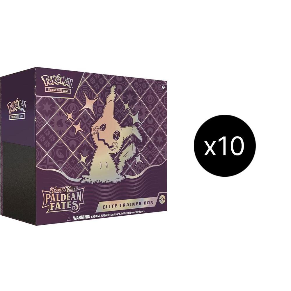 Paldean Fates Elite Trainer Box Case - SV: Paldean Fates - Pokemon
