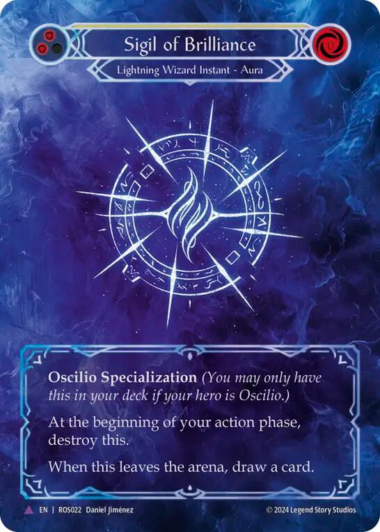 Sigil of Brilliance (Marvel) - Rosetta - Flesh and Blood TCG