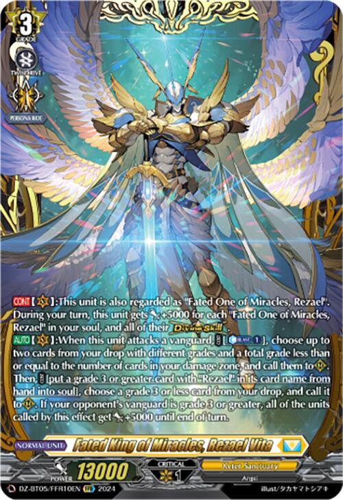 Fated King of Miracles, Rezael Vita (FFR) - DZ-BT05: Omniscient