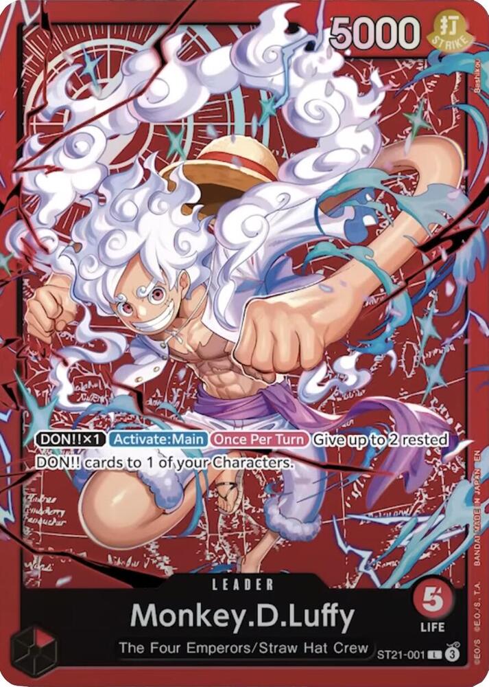Monkey.D.Luffy - ST21-001 (Luffy Deck) - Learn Together Deck Set