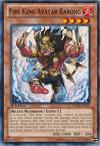 Fire King Avatar Barong - Structure Deck: Onslaught of the Fire