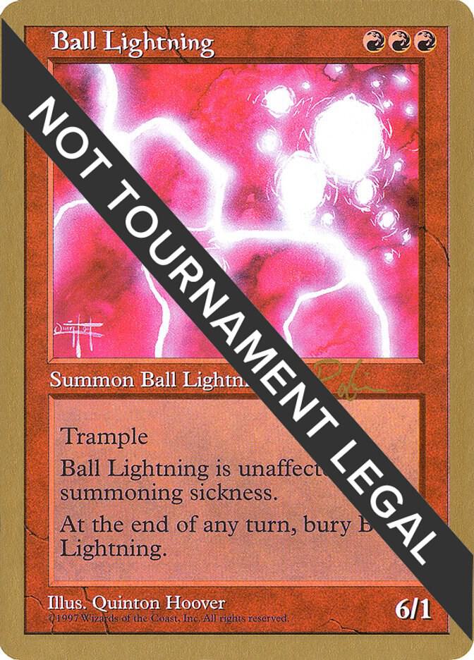 Ball Lightning - 1998 Ben Rubin (5ED) - World Championship Decks