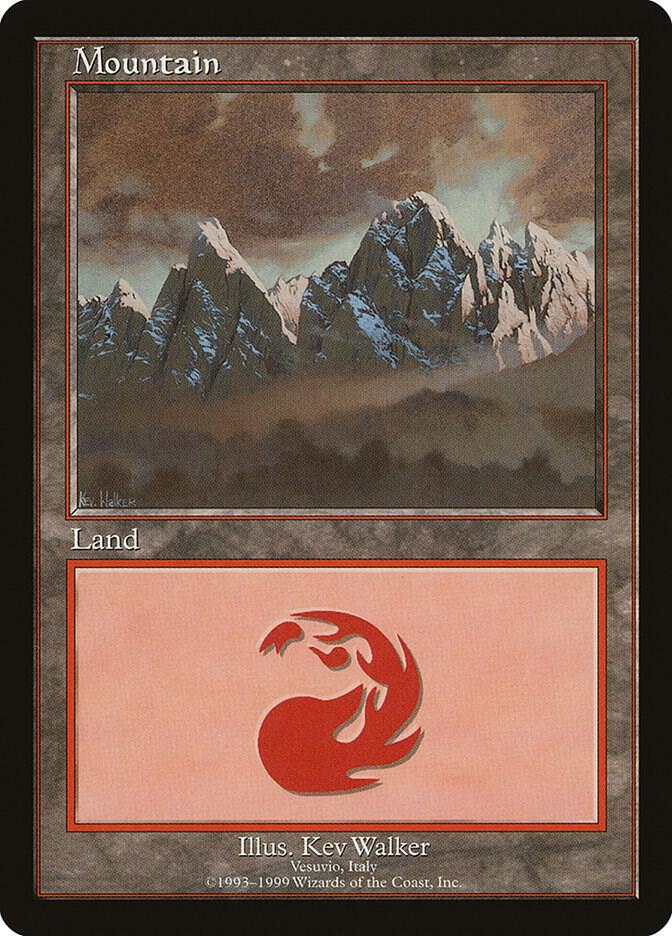 Mountain - Vesuvio - European Lands - Magic: The Gathering