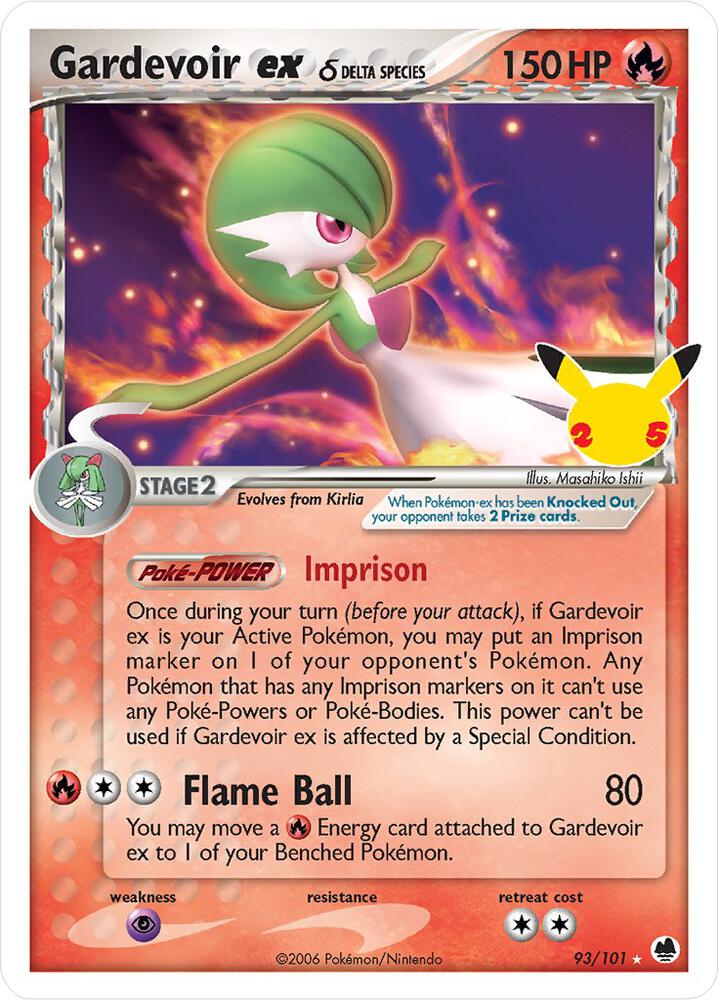 Gardevoir ex (Delta Species) - Celebrations: Classic Collection