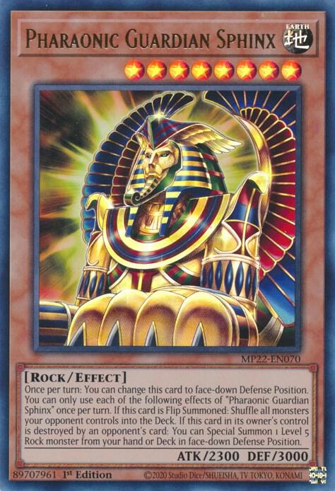 Pharaonic Guardian Sphinx - 2022 Tin of the Pharaoh's Gods