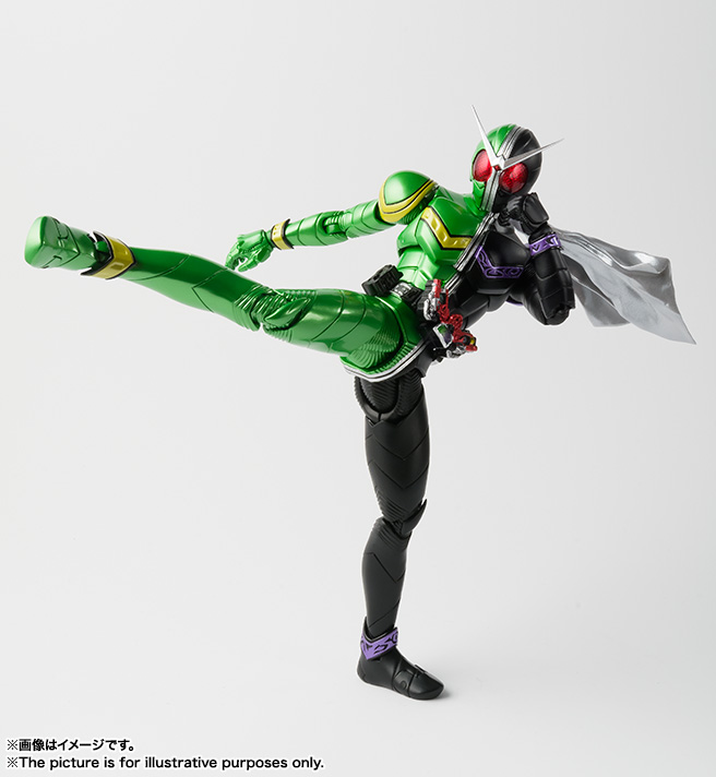 S.H.Figuarts（真骨彫製法） 仮面ライダーW サイクロンジョーカー | 魂