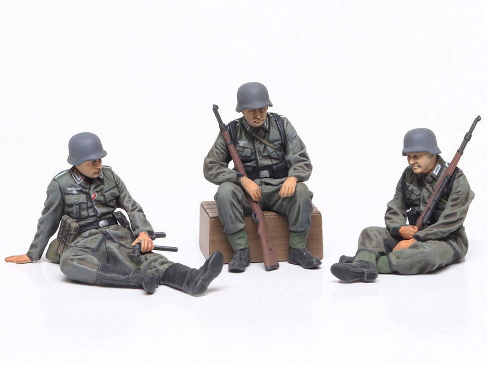 1/48 WWII ドイツ歩兵セット: スケールモデル｜TAMIYA SHOP ONLINE