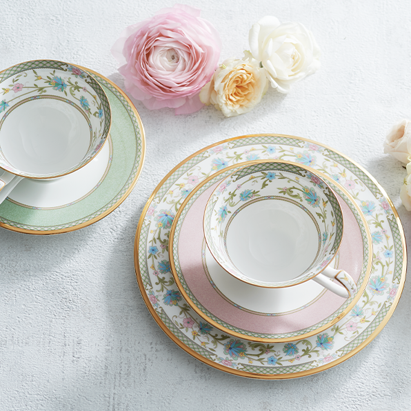 ヨシノ カップ&ソーサー(グリーン) | ノリタケ食器公式オンラインショップ