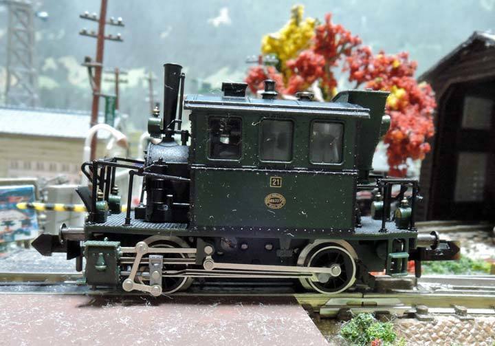 ミニトリックスのグラスカステン蒸気機関車: 光山市交通局のブログです