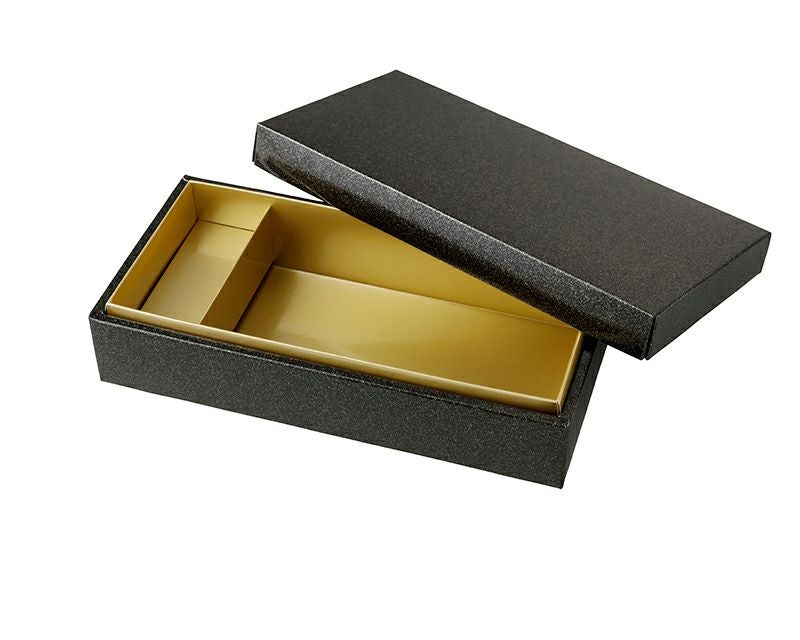 お重 90-200・黒 B-1｜紙製折箱なら大成パック｜通販｜寿司・うなぎ