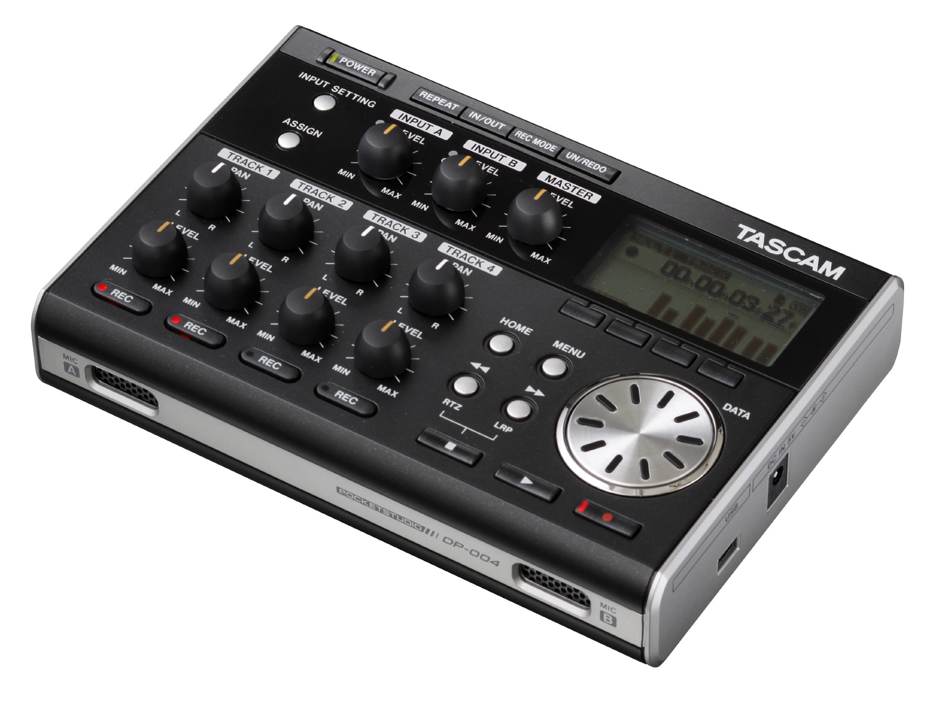 DP-004 | Go-anywhere Digital Pocketstudio | TASCAM - International