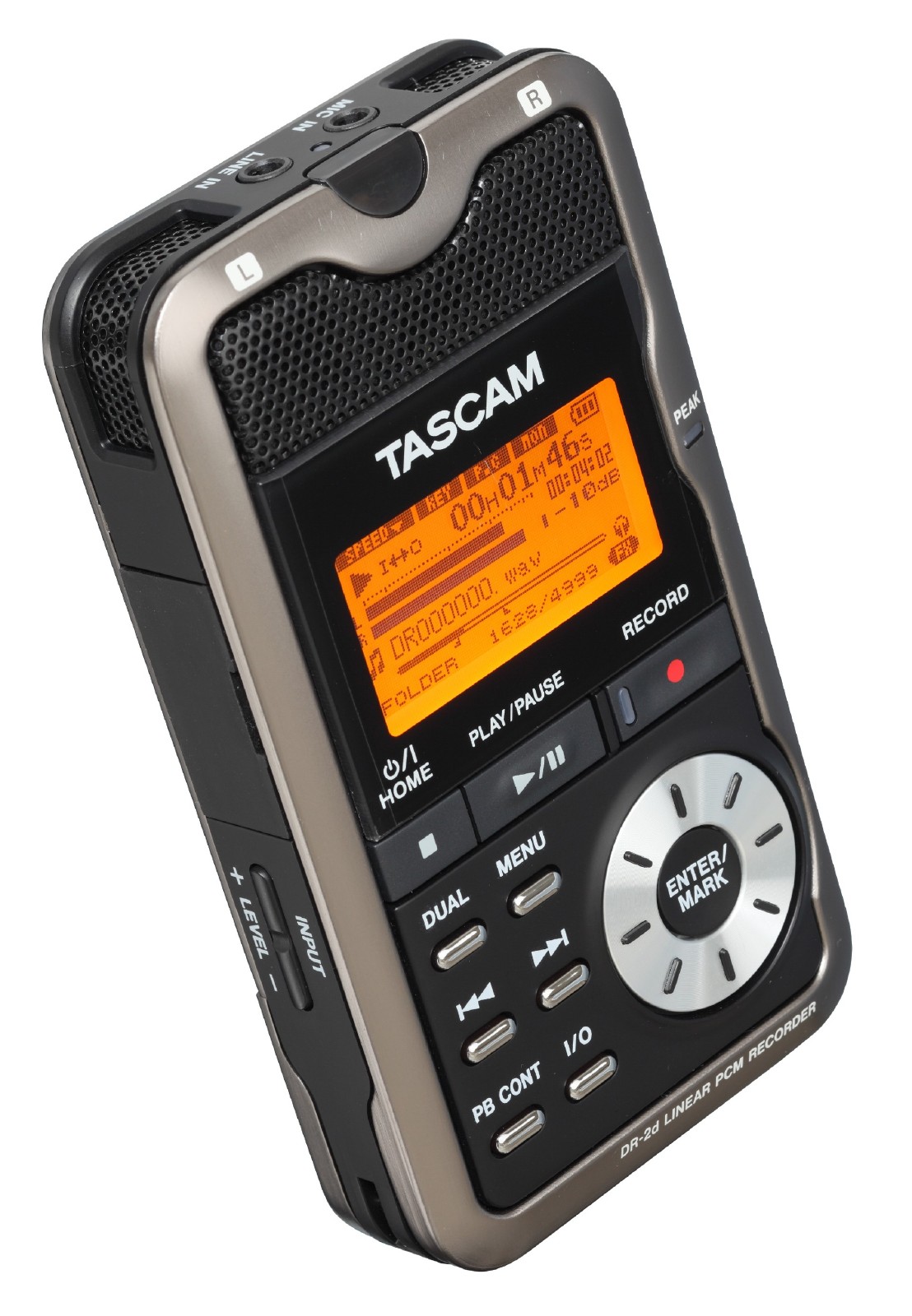 DR-2d | リニアPCMレコーダー（SD/SDHC） | TASCAM (日本)